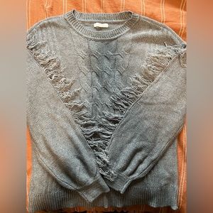 Maurice’s pullover grey knit sweater